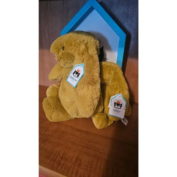 Jellycat Nwt Med Small Zingy bundle of 2
